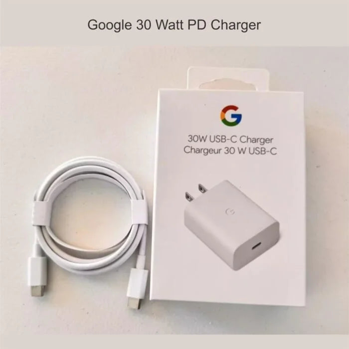 Google 30w Adapter + 30w Google Type-C Cable