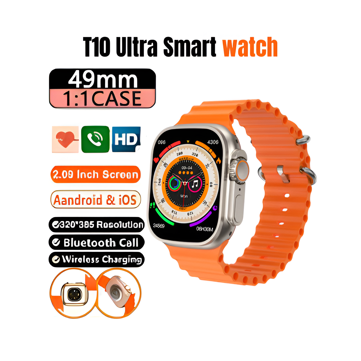 Latest T10 Ultra Bluetooth Calling Watch Price in Pakistan 2025