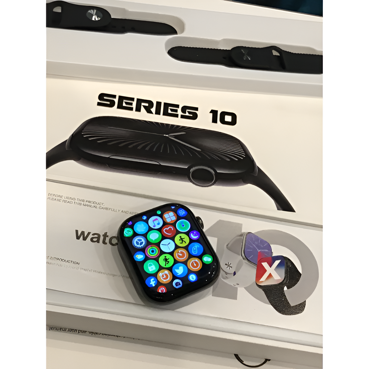 New Series 10 Apple Logpo Smart Watch Stainless Steel
