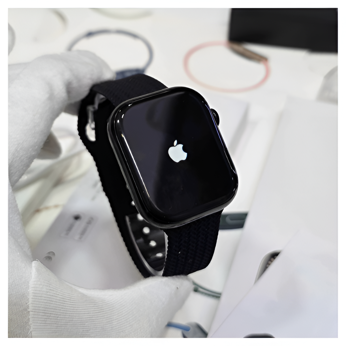 New Series 10 Apple Logpo Smart Watch Stainless Steel