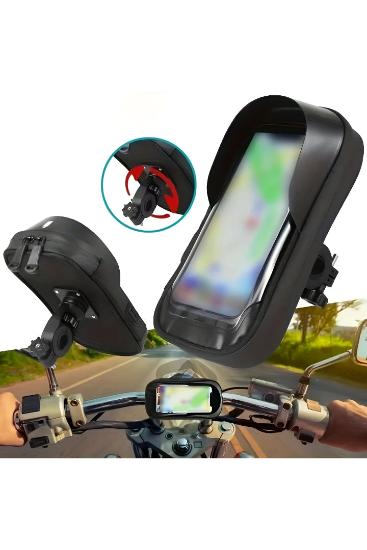 NEW 360 Motorcycle Mobile Waterproof Case Shockproof Protection