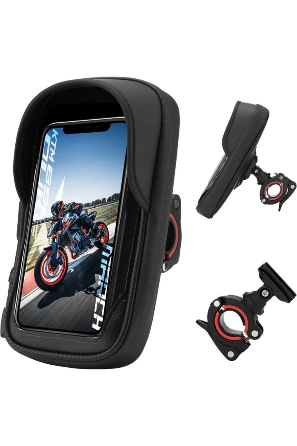 NEW 360 Motorcycle Mobile Waterproof Case Shockproof Protection