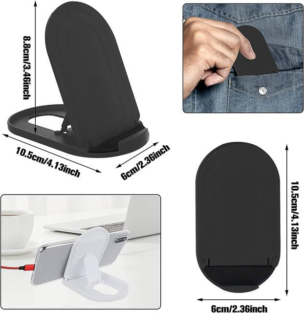 Adjustable Mobile Phone Stand – Foldable Desk Holder for All Smartphones