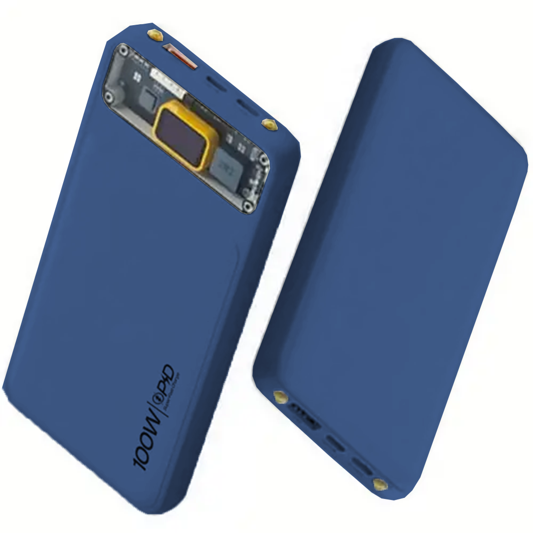 10000Mah Slim Design Power Bank With Display Fast Charging